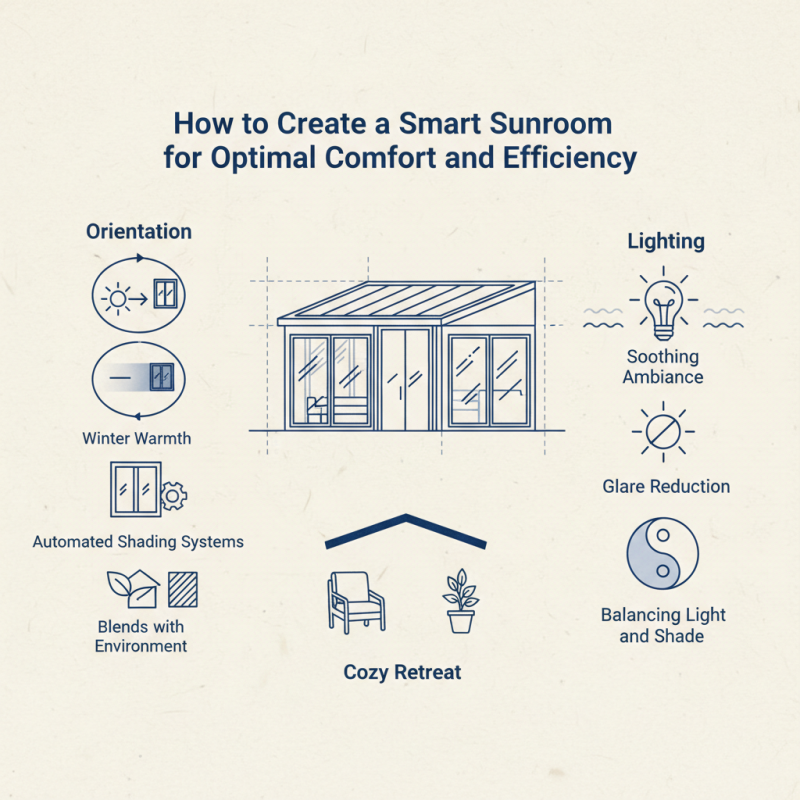 How to Create a Smart Sunroom for Optimal Comfort and Efficiency?