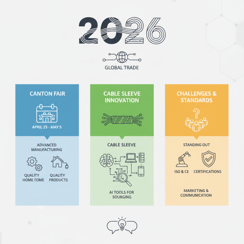 2026 Best Cable Sleeve Trends for Global Buyers at Canton Fair?