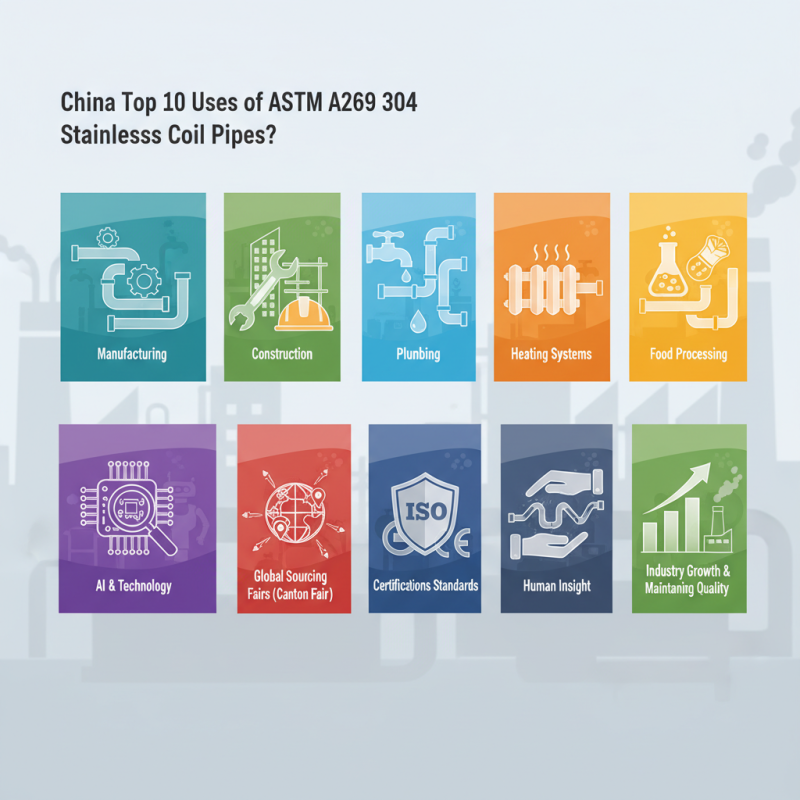 China Top 10 Uses of Astm A269 304 Stainless Coil Pipe Explained?