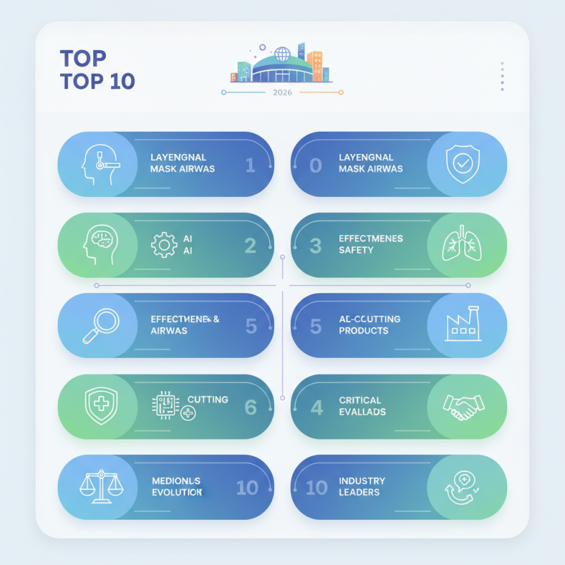 Top 10 Laryngeal Mask Airway Options at 2026 Canton Fair?