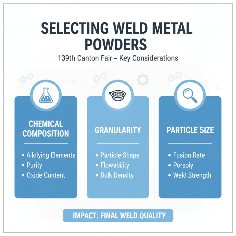 Top 10 Weld Metal Powders to Discover at the 139th Canton Fair?