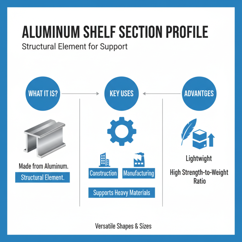 What is an Aluminum Shelf Section Profile and its Uses?