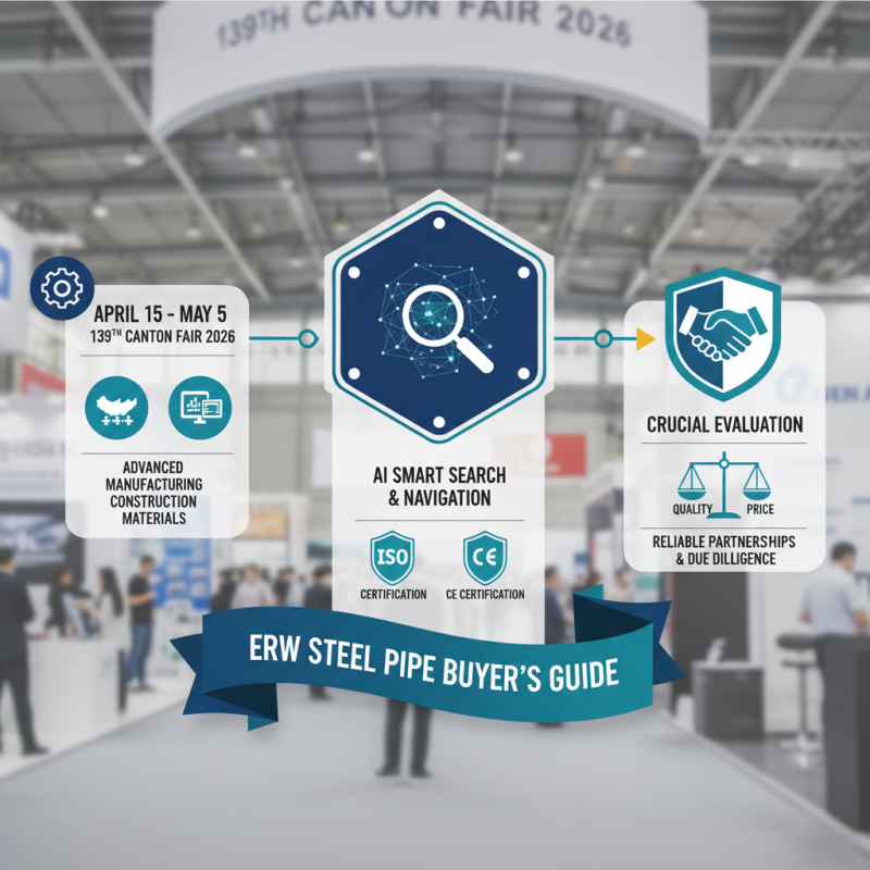 How to Buy ERW Steel Pipe at the 139th Canton Fair 2026?