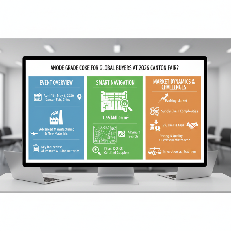 Anode Grade Coke for Global Buyers at 2026 Canton Fair?