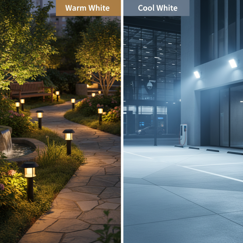 Understanding Warm vs Cool White Solar Lights for 2026 Canton Fair?