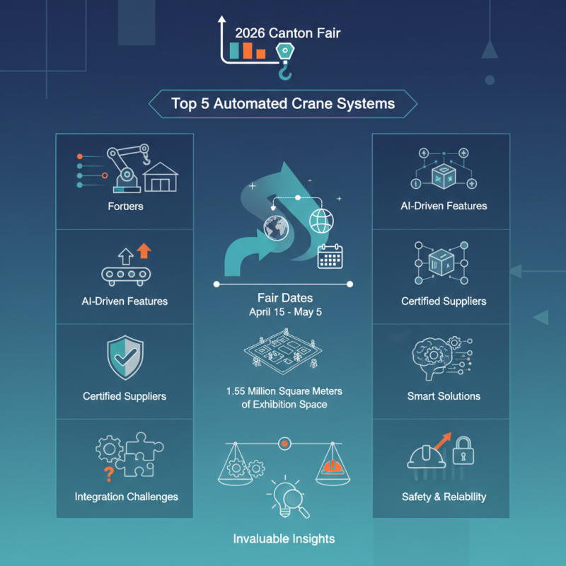 Top 5 Automated Crane Systems at the 2026 Canton Fair?