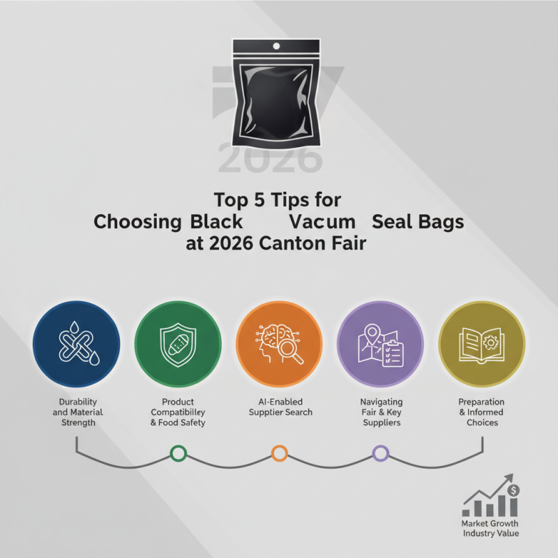 Top 5 Tips for Choosing Black Vacuum Seal Bags at 2026 Canton Fair?