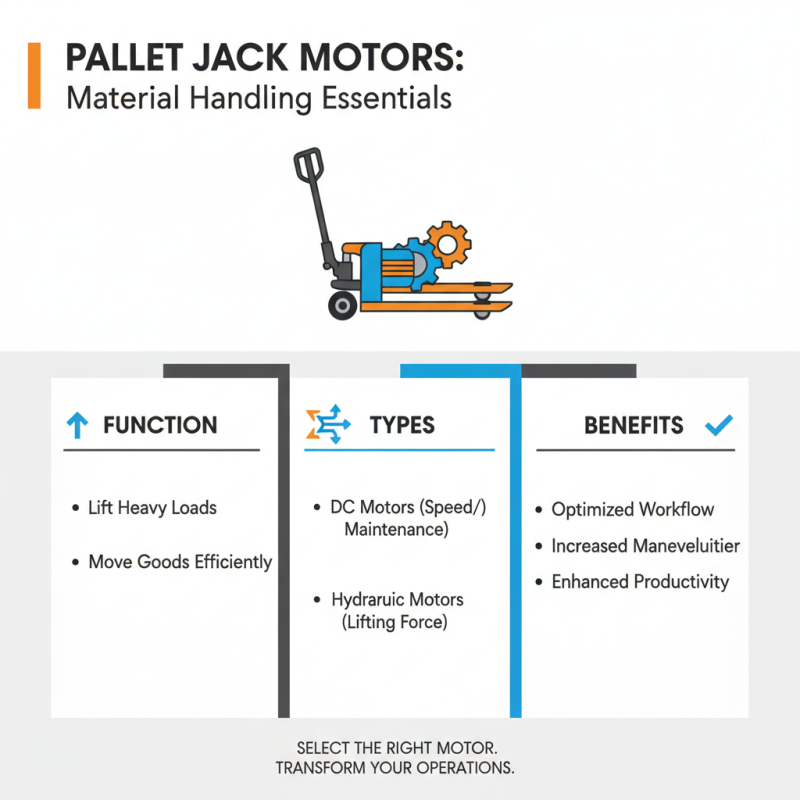 Top Pallet Jack Motor Types for Your Material Handling Needs?