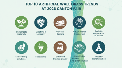 Top 10 Artificial Wall Grass Trends at 2026 Canton Fair?