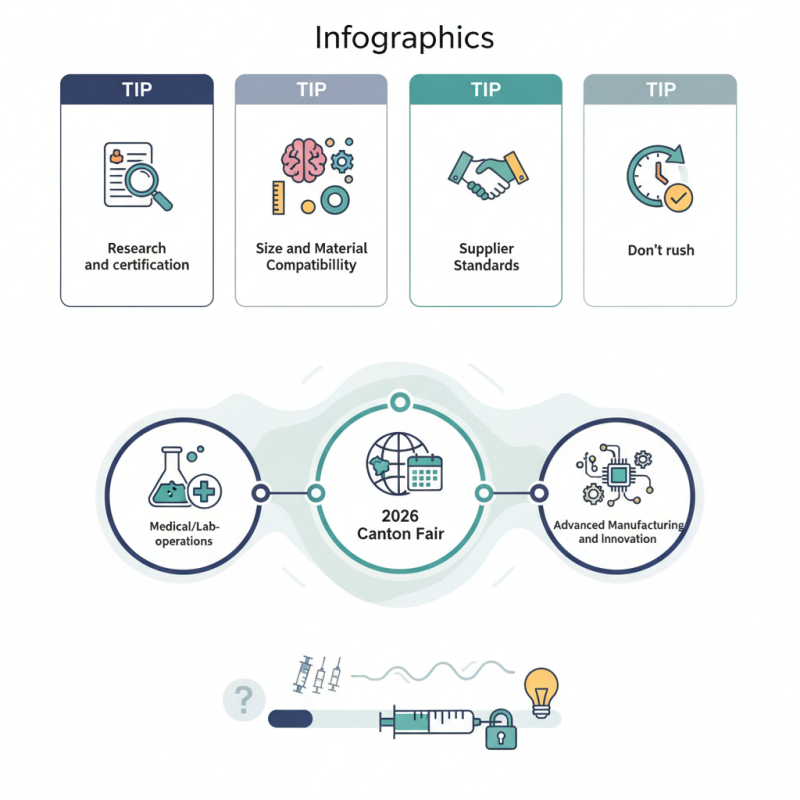 Top 5 Tips for Choosing Luer Lock Syringes at 2026 Canton Fair?