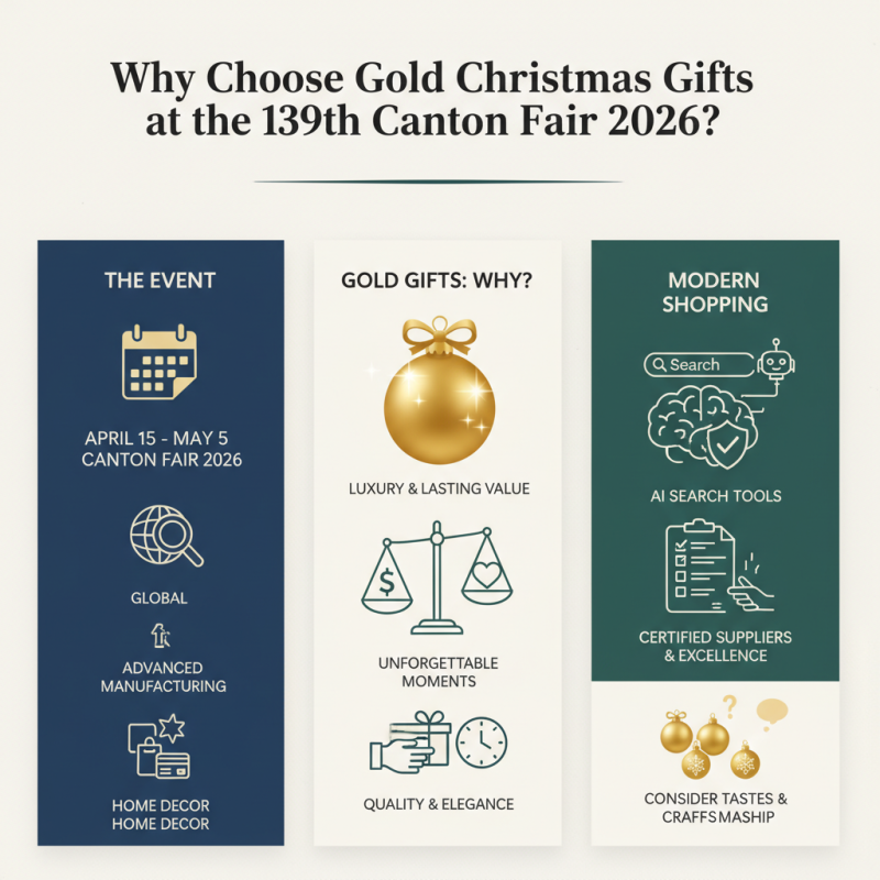 Why Choose Gold Christmas Gifts at the 139th Canton Fair 2026?