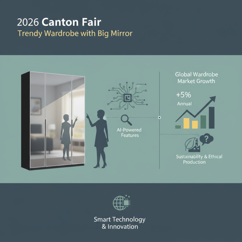 Trendy Wardrobe with Big Mirror at 2026 Canton Fair Highlights?