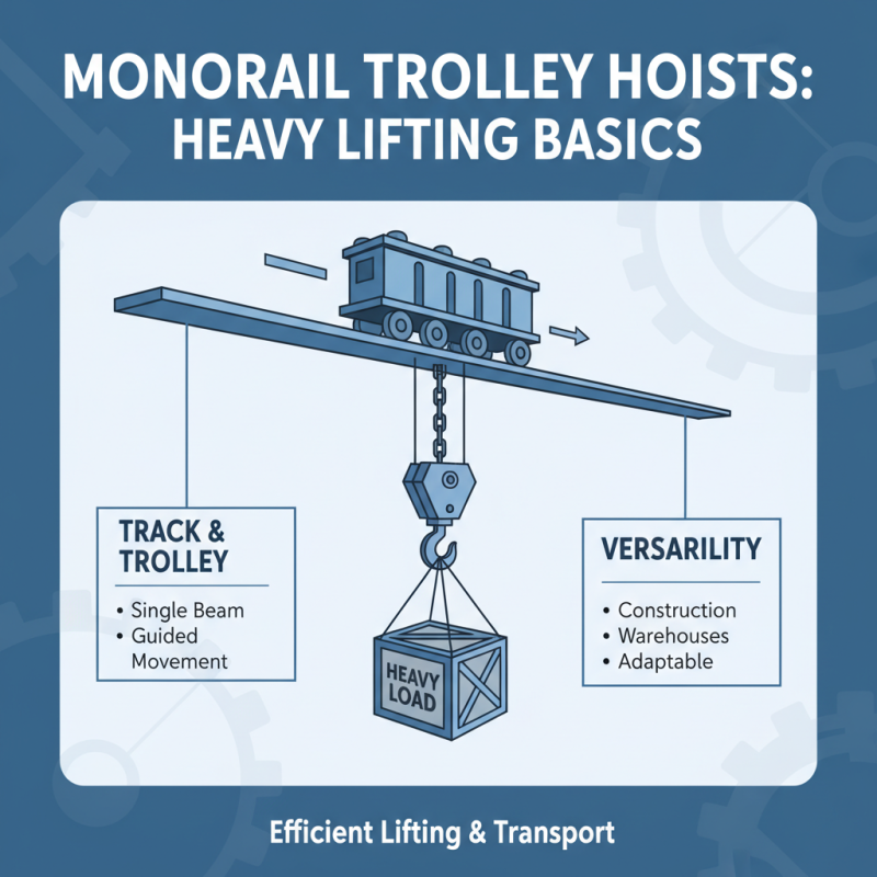 China Best Monorail Trolley Hoist Options for Your Heavy Lifting Needs?