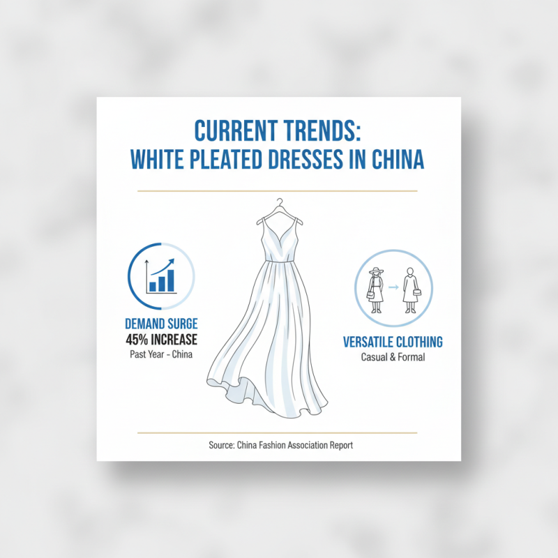 China Top White Pleated Dress Trends for Fashion Enthusiasts?