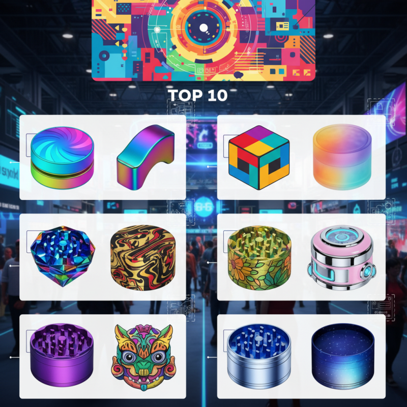 Top 10 Colorful Herb Grinders at 2026 Canton Fair?