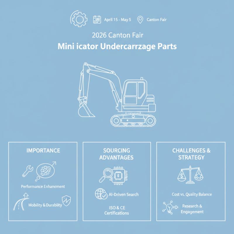 Best Mini Excavator Undercarriage Parts to Source at 2026 Canton Fair?