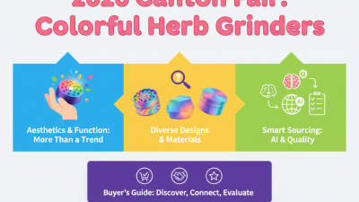 Discover the Top Colorful Herb Grinders at 2026 Canton Fair?