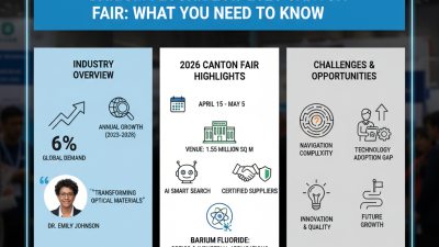 Barium Fluoride at 2026 Canton Fair What You Need to Know?