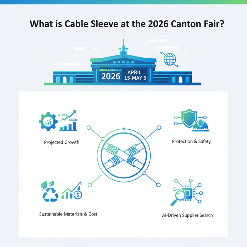 What is Cable Sleeve at the 2026 Canton Fair?