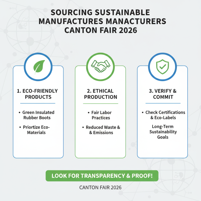 How to Choose Green Insulated Rubber Boots at Canton Fair 2026?