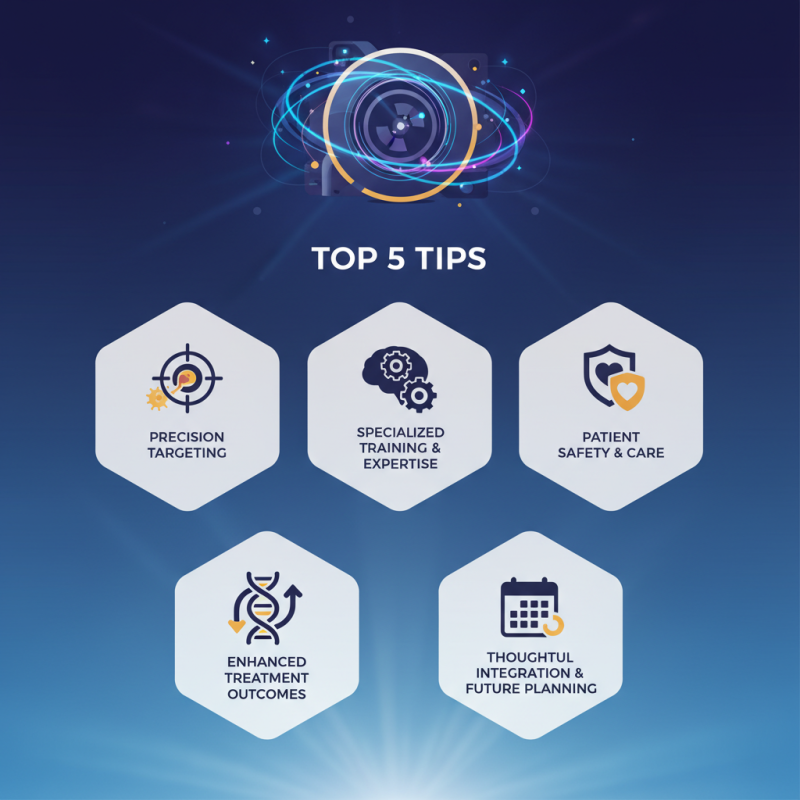 Top 5 Tips for Using Cyclotron Machines in Cancer Treatments 2026?