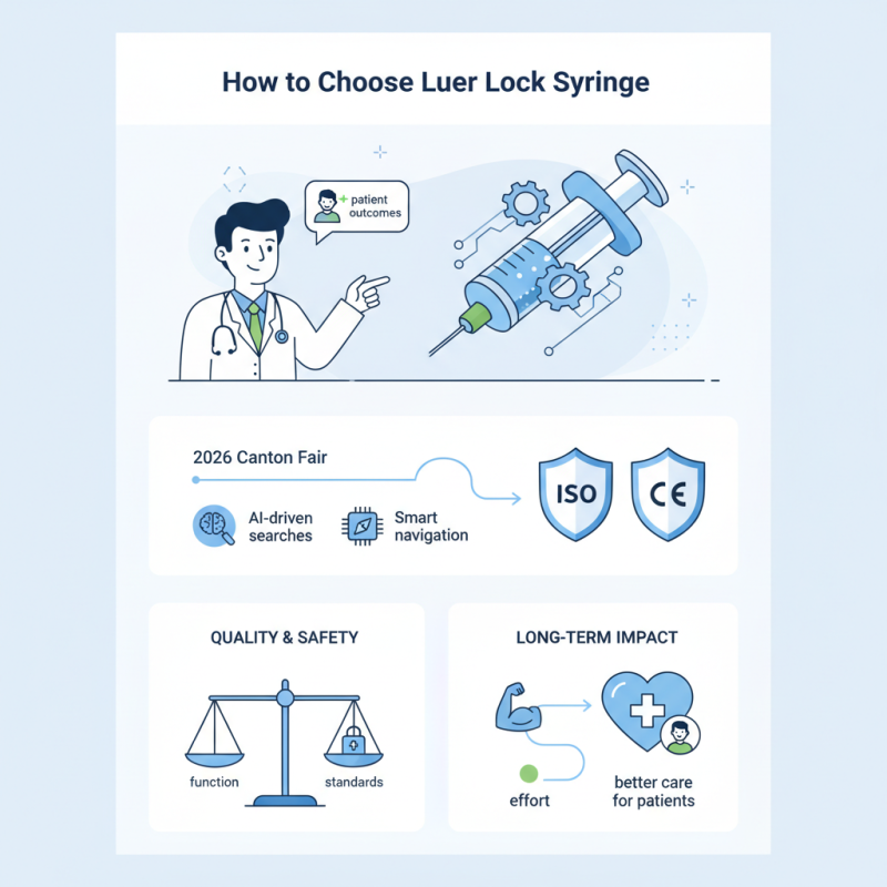 How to Choose Luer Lock Syringe at 2026 Canton Fair?