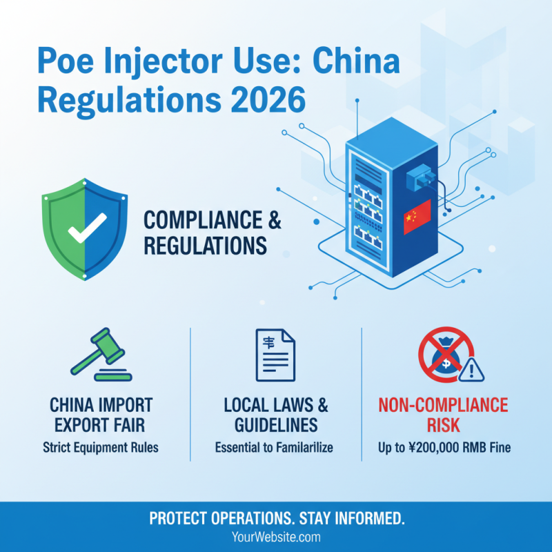 How to Use Poe Injector at 2026 China Import Export Fair?