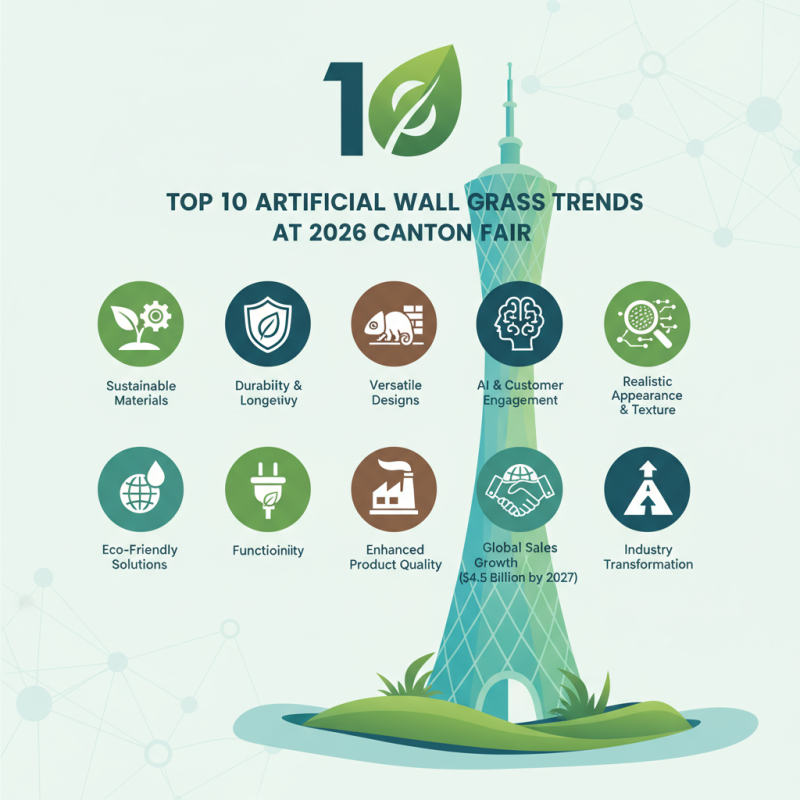 Top 10 Artificial Wall Grass Trends at 2026 Canton Fair?