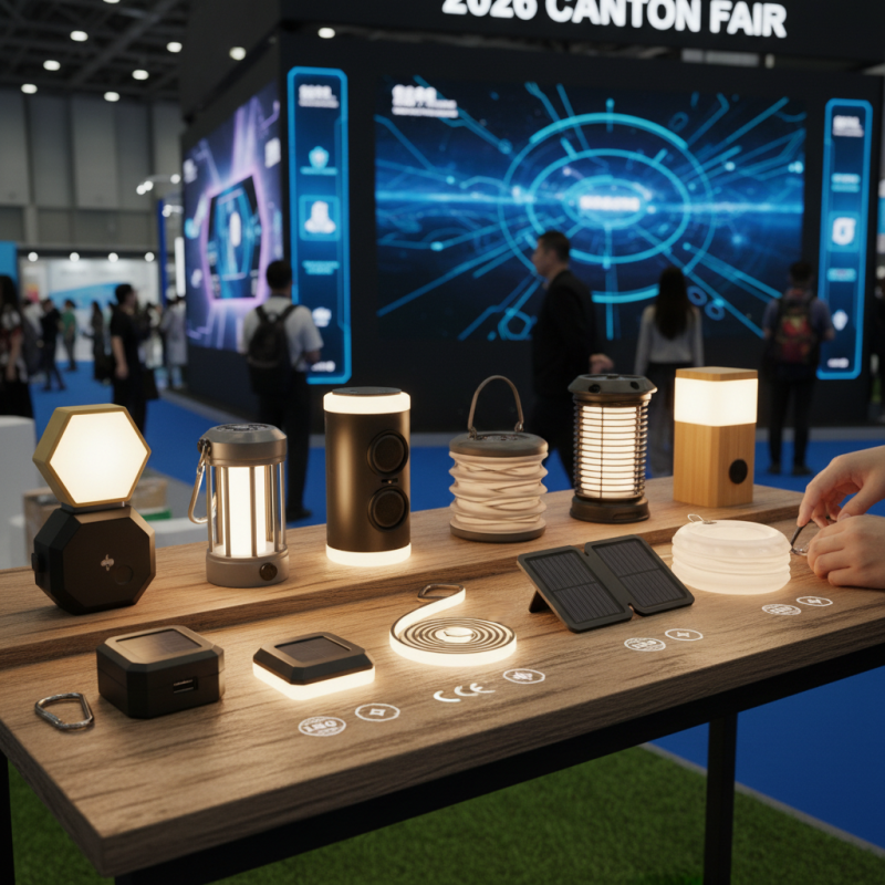 Top 10 Camping Foldable Lights to Buy at 2026 Canton Fair?