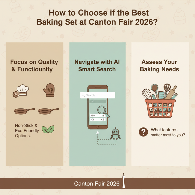 How to Choose the Best Baking Set at Canton Fair 2026?