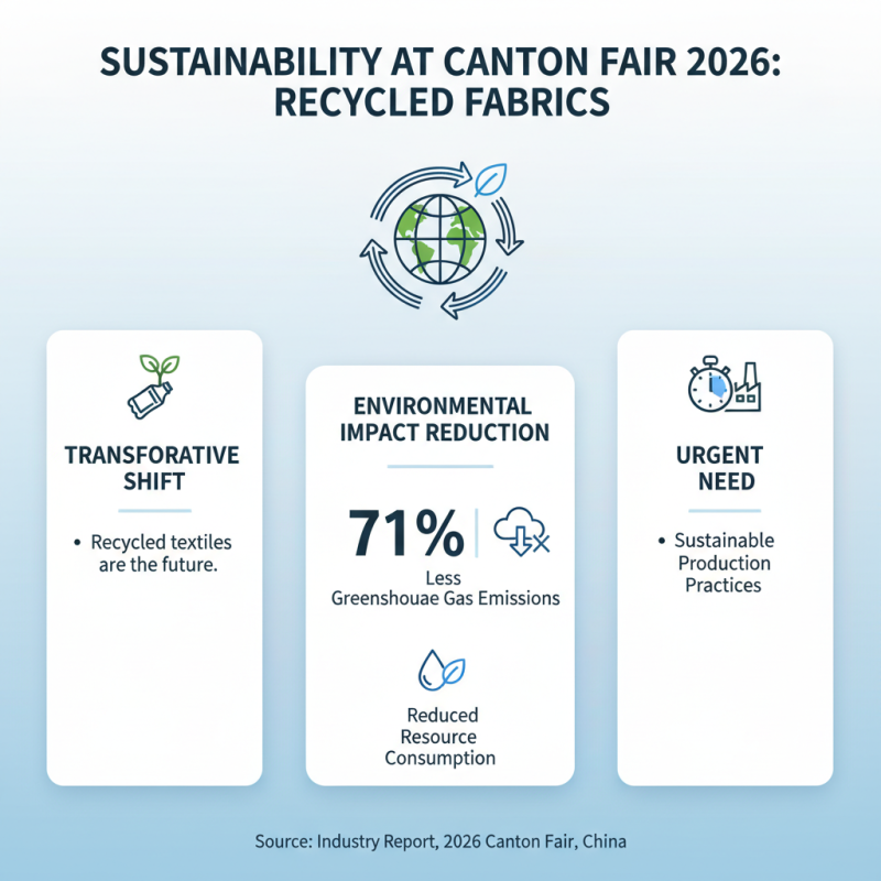 Best Recycled Fabric Trends at 2026 Canton Fair China?