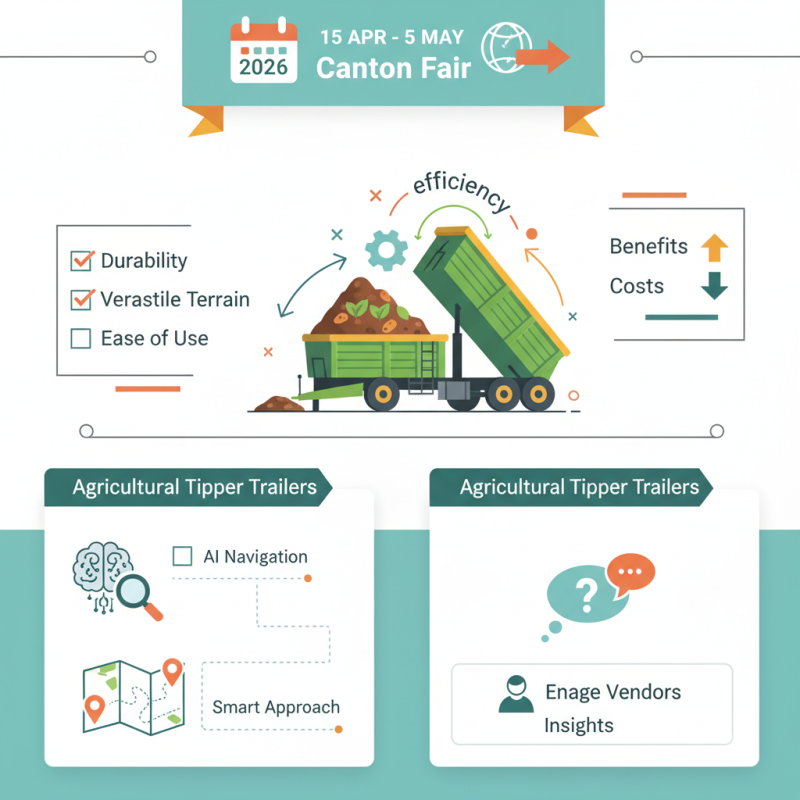 Why Choose Agricultural Tipper Trailers at the 2026 Canton Fair?