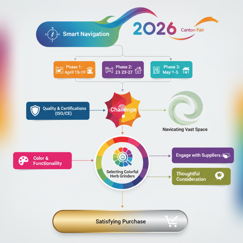 How to Choose the Best Colorful Herb Grinders at 2026 Canton Fair?