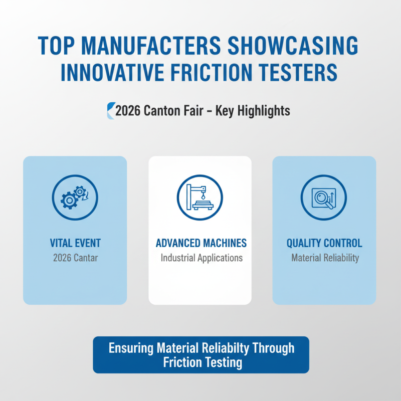 Top 5 Friction Tester Machines to Watch at the 2026 Canton Fair