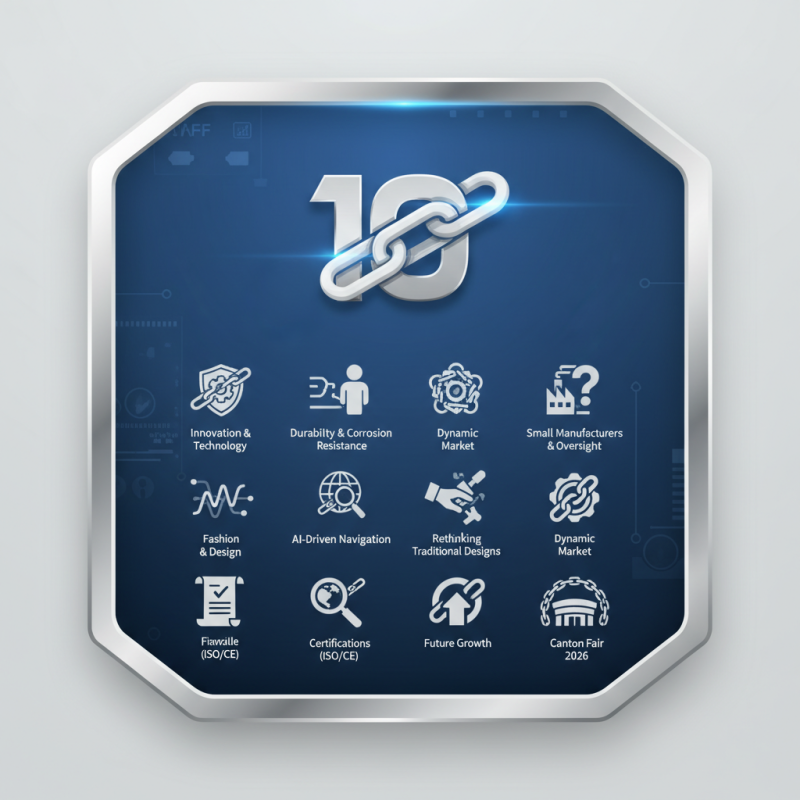 Top 10 Stainless Steel Chains Trends to Watch at 2026 Canton Fair?