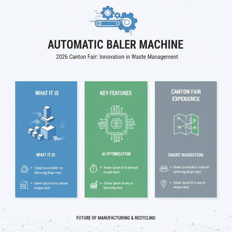 What is an Automatic Baler Machine at the 2026 Canton Fair?