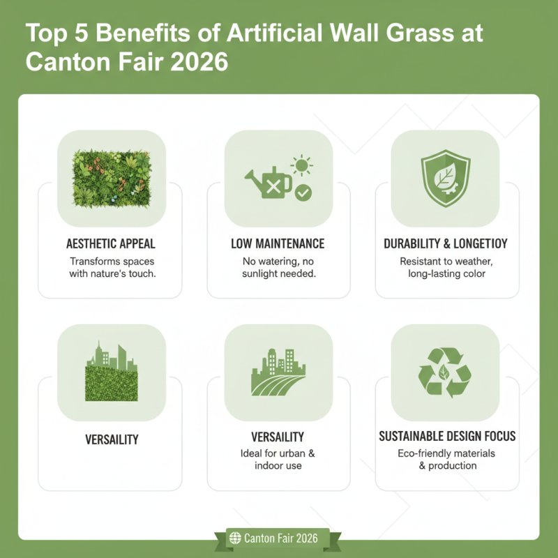 Top 5 Benefits of Artificial Wall Grass at Canton Fair 2026?