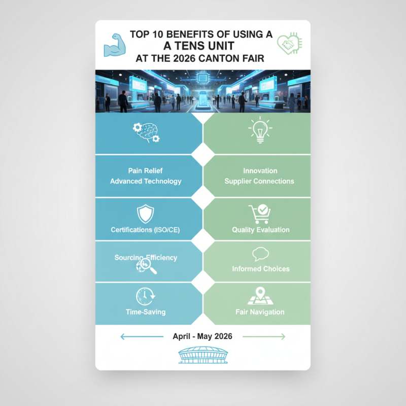 Top 10 Benefits of Using a Tens Unit at the 2026 Canton Fair?