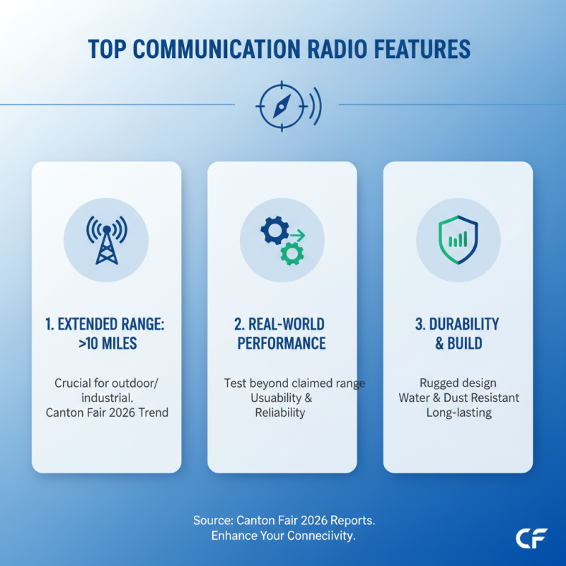 Top 5 Communication Radios to Explore at Canton Fair 2026