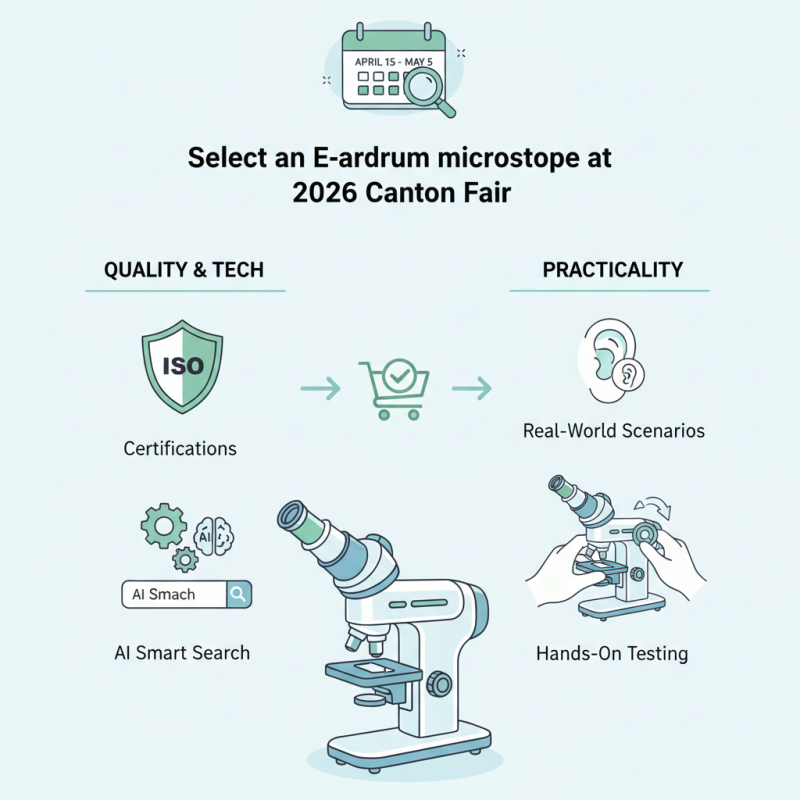 How to Choose the Best Eardrum Microscope at 2026 Canton Fair?