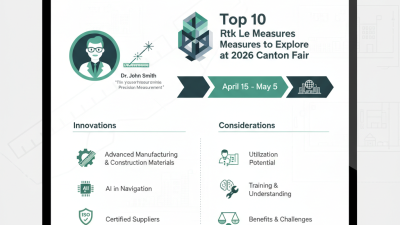 Top 10 Rtk Laser Measures to Explore at 2026 Canton Fair?