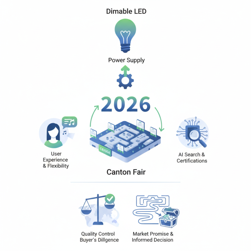 What is a Dimmable LED Power Supply for 2026 Canton Fair?