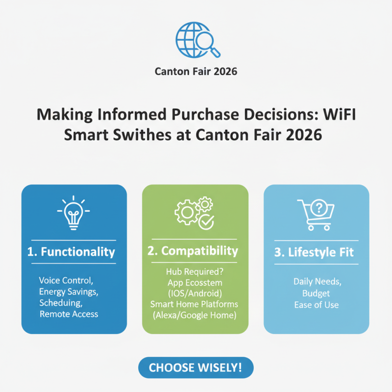 How to Choose the Best Wifi Smart Switch at Canton Fair 2026?
