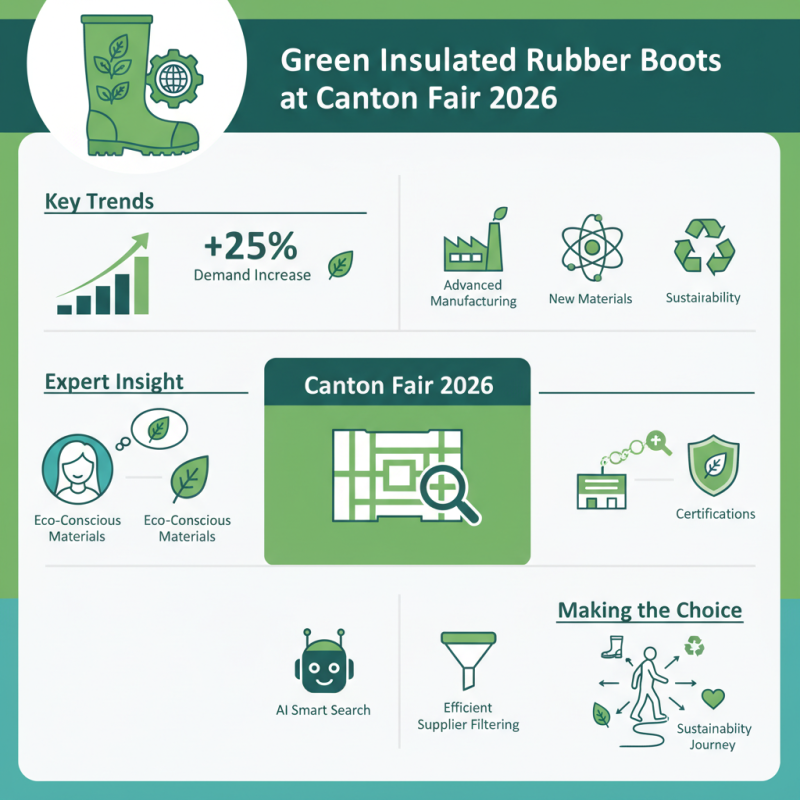 How to Choose Green Insulated Rubber Boots at Canton Fair 2026?