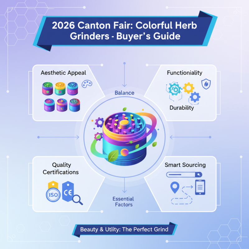 How to Choose the Best Colorful Herb Grinders for 2026 Fair?