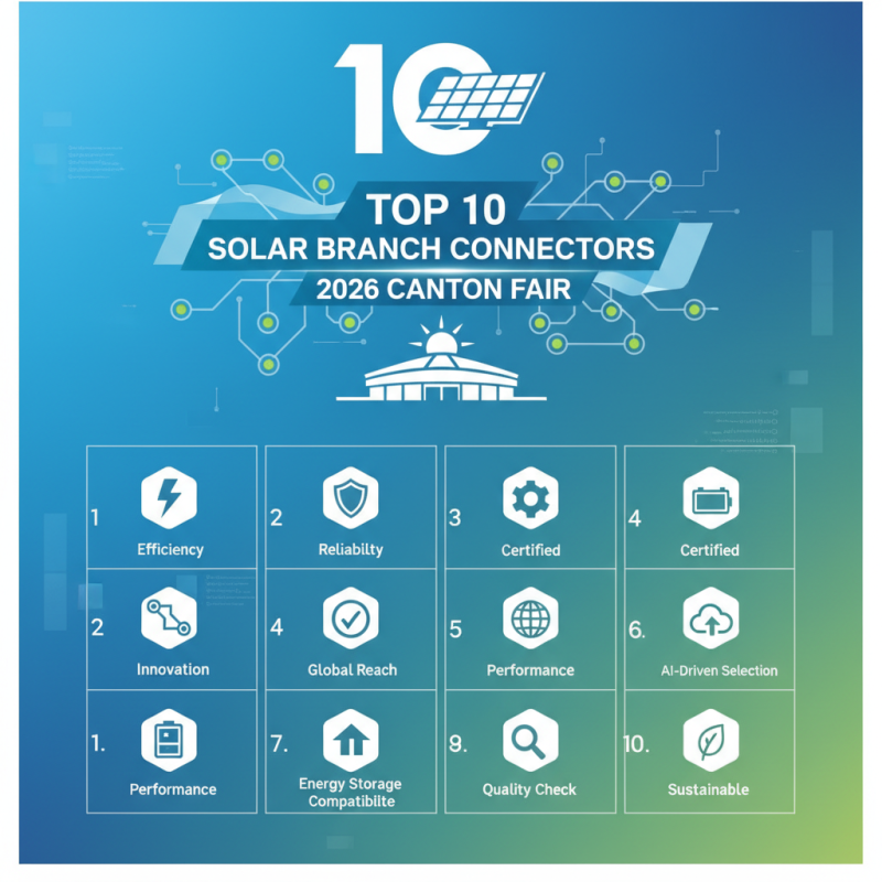 Top 10 Solar Branch Connectors at 2026 Canton Fair?
