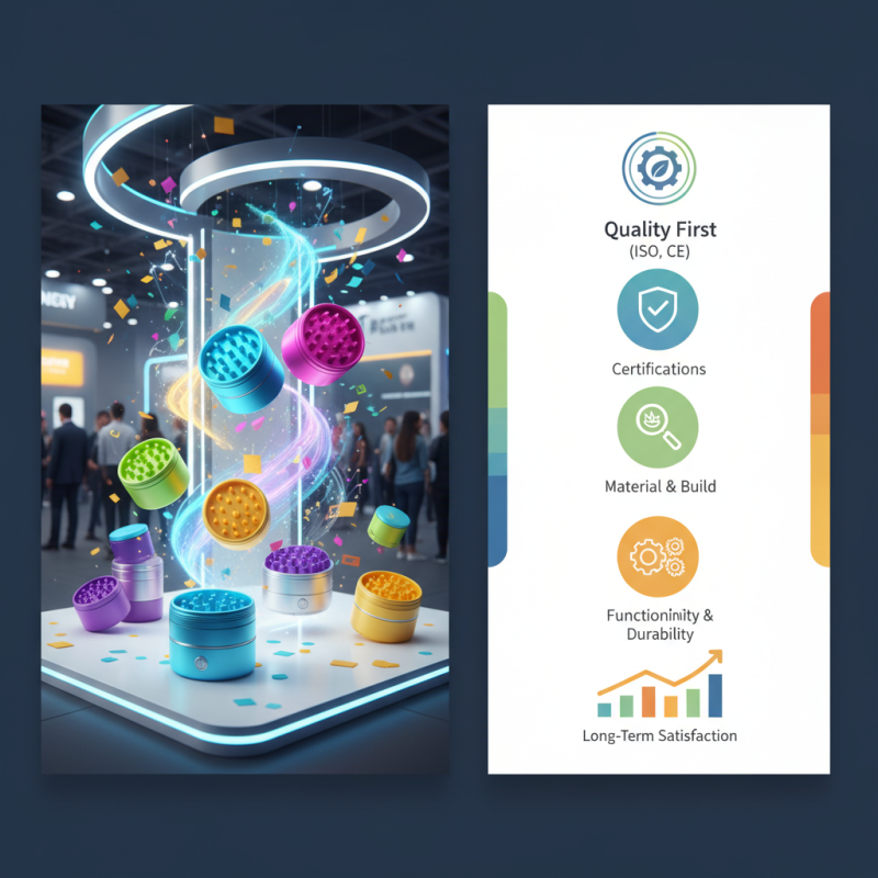 How to Choose Colorful Herb Grinders at the 2026 Canton Fair?