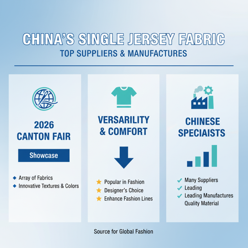 China Best Fashion Single Jersey Fabric for 2026 Canton Fair?