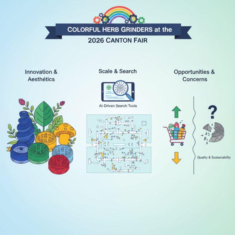 Top Colorful Herb Grinders to Discover at 2026 Canton Fair?