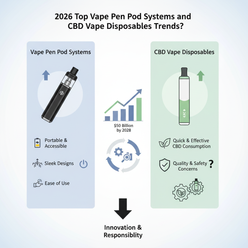 2026 Top Vape Pen Pod Systems and CBD Vape Disposables Trends?